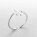Wholesale Simple Style 925 Sterling Silver Cardiogram Ring